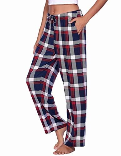 Pantalones Pijama Cuadros Mujer